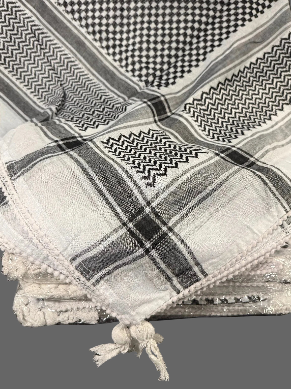 Black and white Kuffiyeh