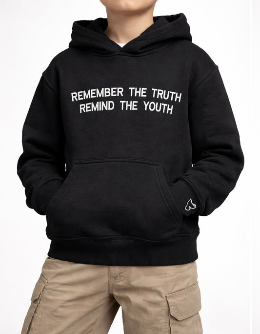 Remember the truth kids hoodie