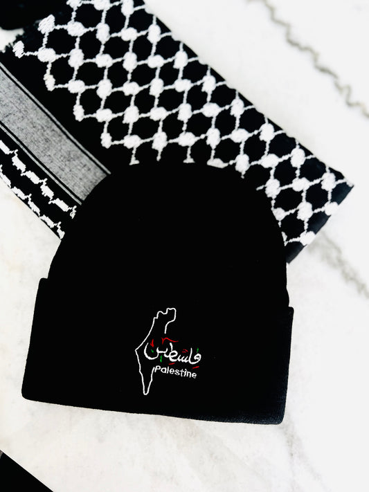 Flstin Map Beanie