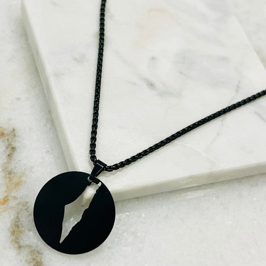 Black Flstin Necklace