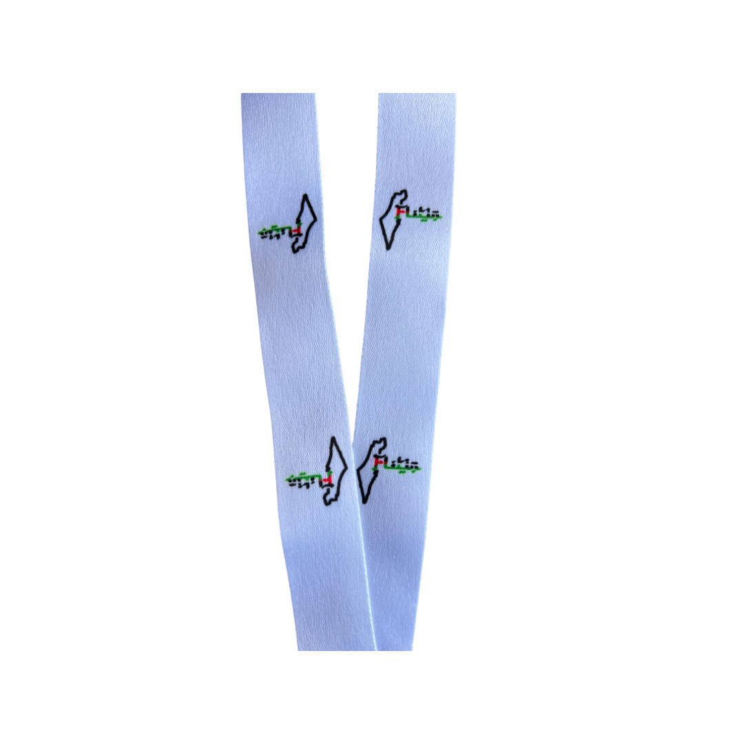 Flstin Map Lanyard